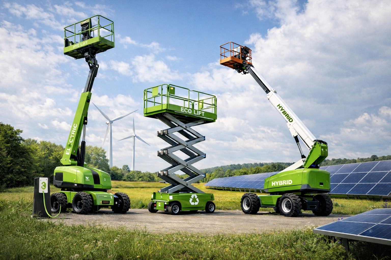 Piattaforme aeree, sostenibilità ambientale