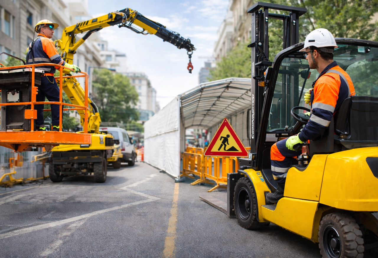 Noleggio con operatore: competenza, sicurezza e supporto