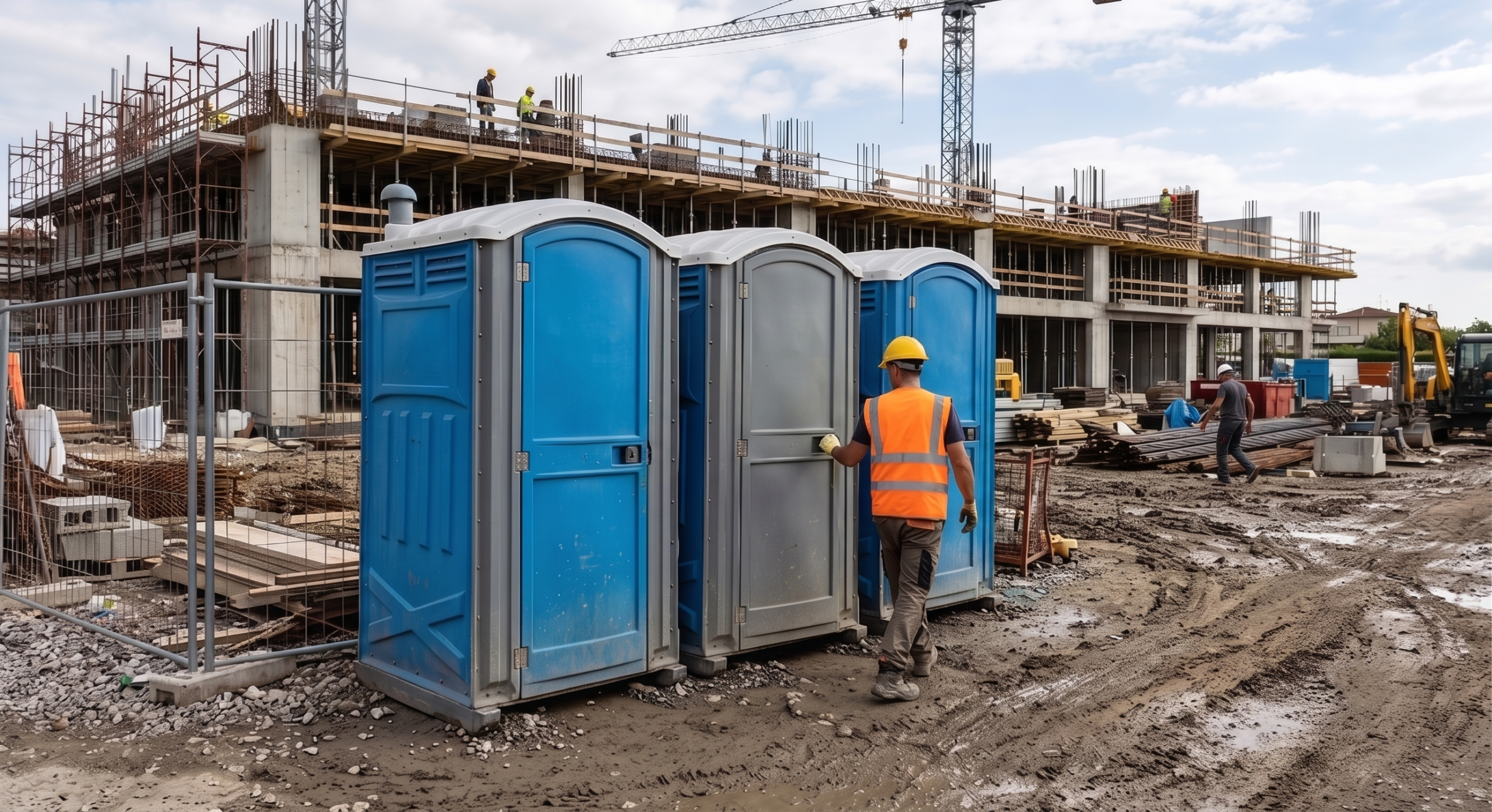 Noleggio bagni chimici per cantieri: quando è necessario e cosa dice la legge